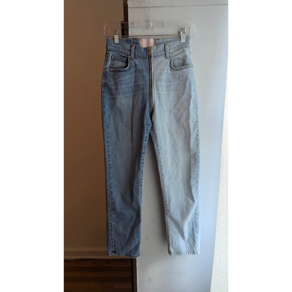 REVICE Denim- YING YANG wrap around ZIPPER Jeans 27 - Picture 3 of 9